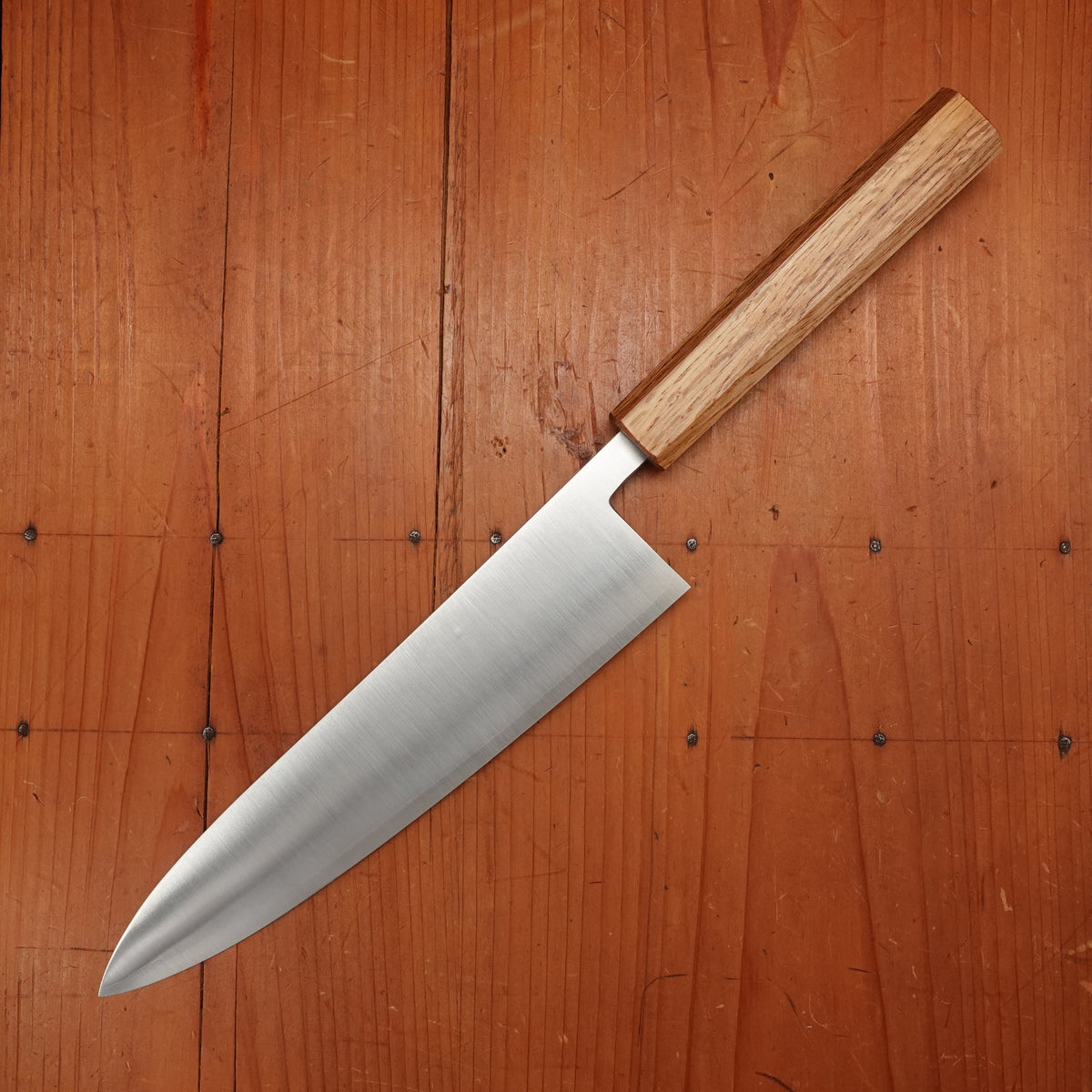 Hitohira SLD 210mm Wa-Gyuto Oakwood Handle (Octagonal)