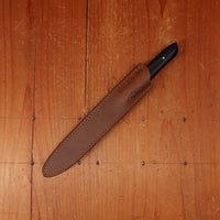 MOKI 100mm Steak Knife Linen Micarta Handle