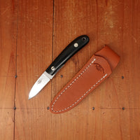 MOKI Banff 55mm Fixed Blade Linen Micarta Handle