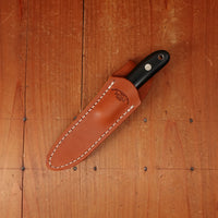 MOKI Banff 55mm Fixed Blade Linen Micarta Handle