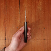 MOKI Banff 55mm Fixed Blade Linen Micarta Handle