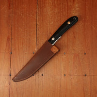 MOKI Banff 86mm Fixed Blade VGXEOS Linen Micarta Handle