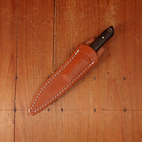 MOKI Trout & Bird 78mm Fixed Blade Wood Handle