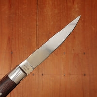 MOKI Trout & Bird 78mm Fixed Blade Wood Handle