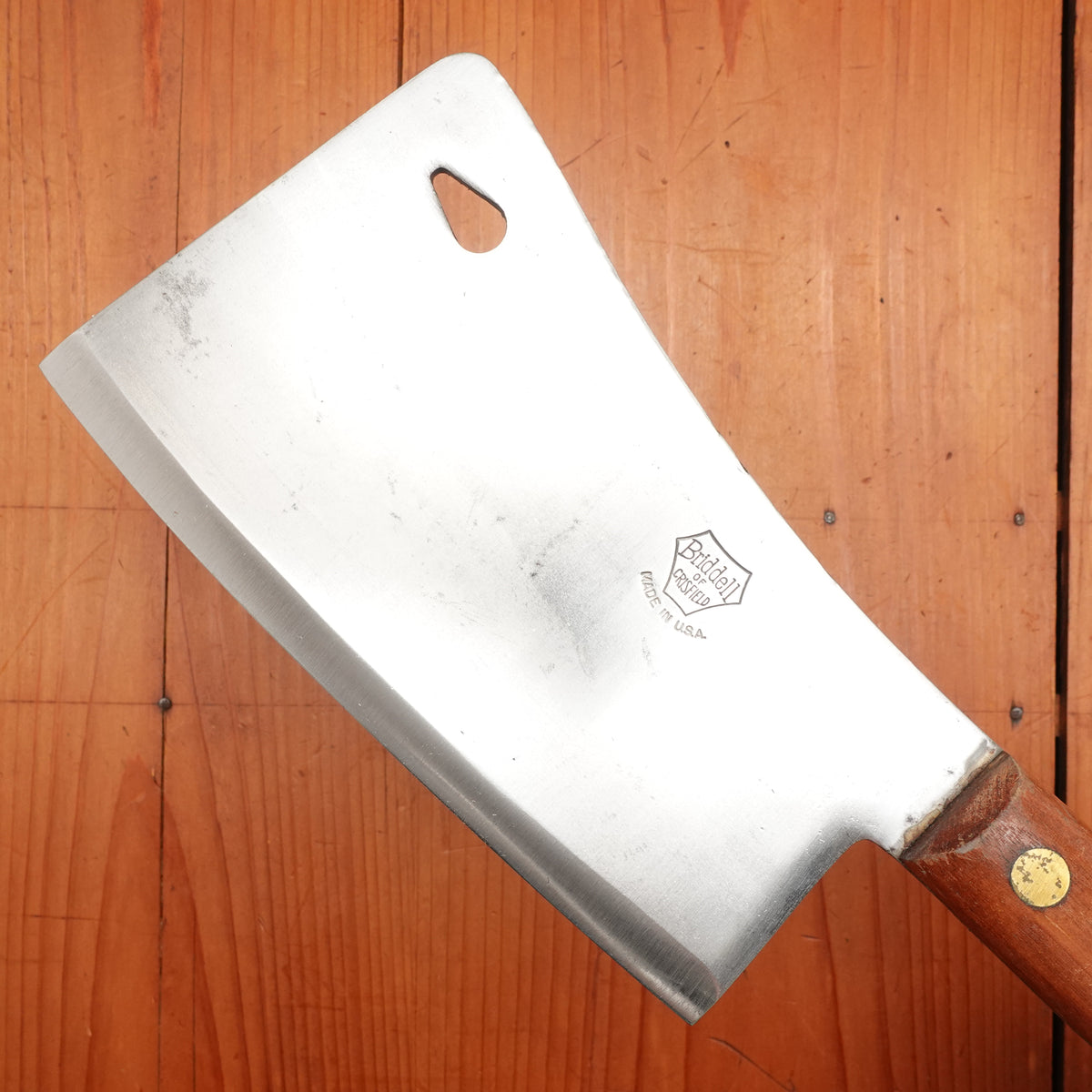 Briddell 7" Cleaver Carbon Steel 1930s-50s