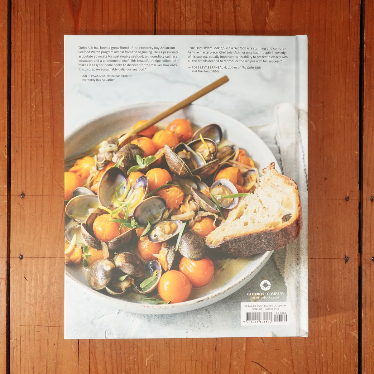 The Hog Island Book of Fish & Seafood Culinary Treasures from Our Waters - John Ash