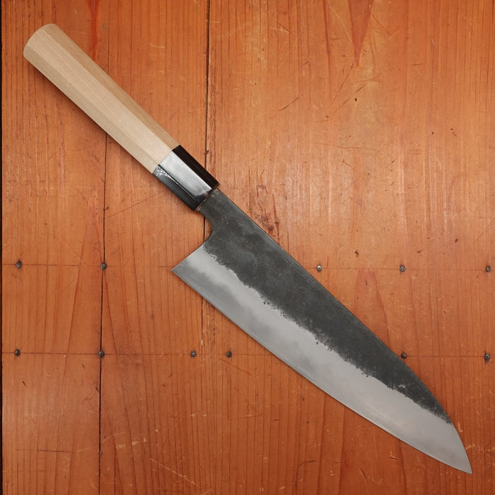 Sakai Kikumori 240mm Wa Gyuto Shirogami 1 Kurouchi