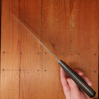 J A Henckels / George & Son 9.25" Chef Knife 102-9" Carbon Steel Solingen 1950s