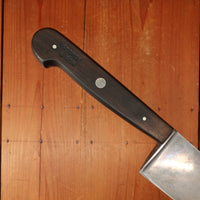 J A Henckels / George & Son 9.25" Chef Knife 102-9" Carbon Steel Solingen 1950s