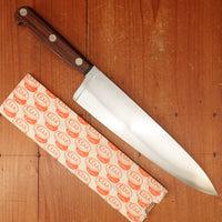New Old Stock Case XX New Old Stock 10" Chef Knife Carbon Steel USA 1950s-60s
