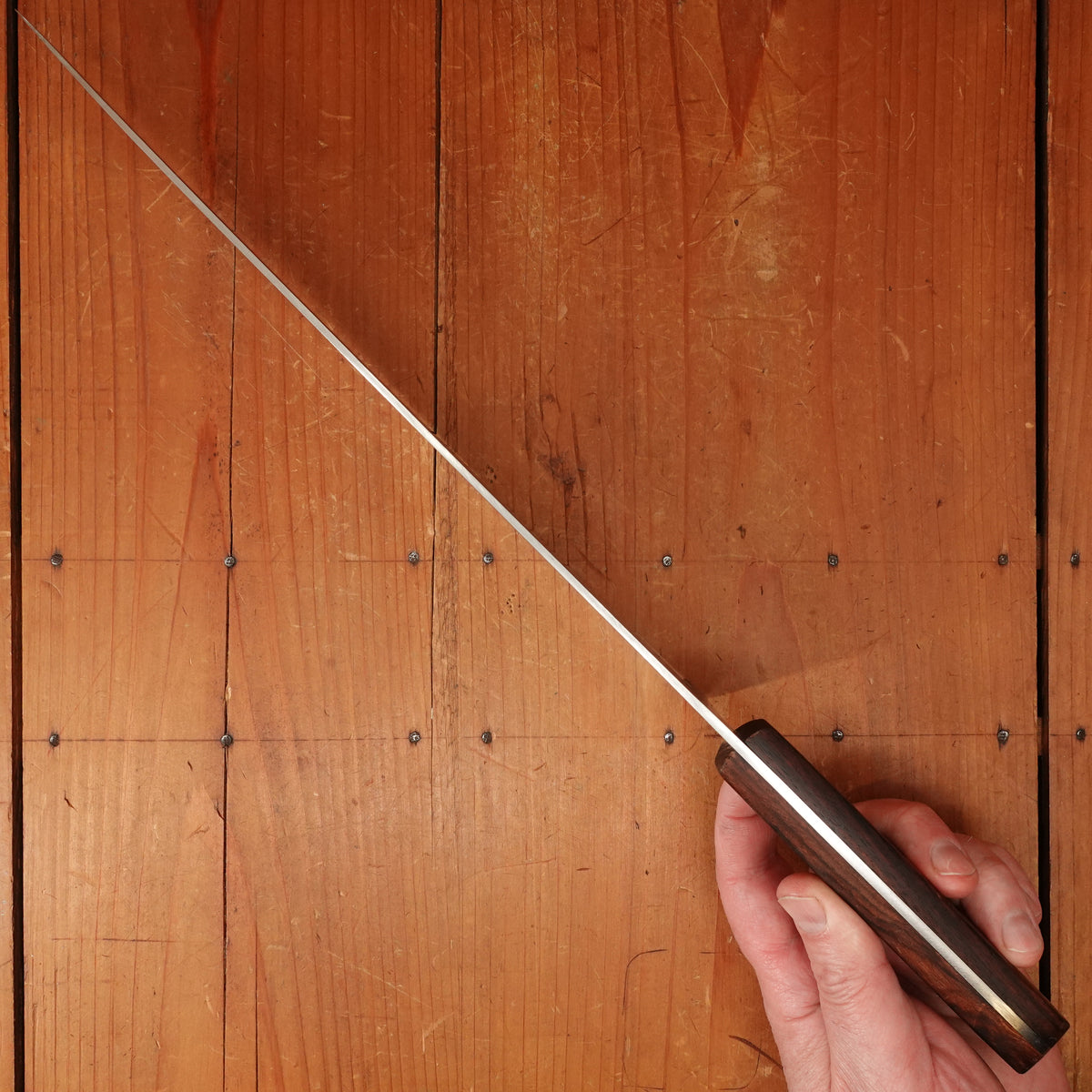 Wear Ever 11.75" Chef Stainless & Rosewood USA 1950s-60s
