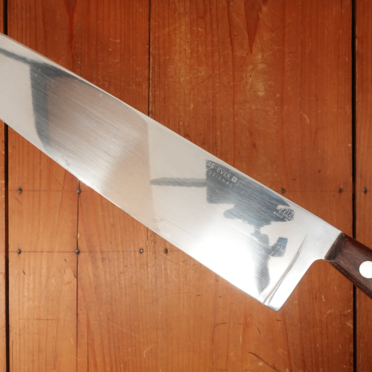 Wear Ever 11.75" Chef Stainless & Rosewood USA 1950s-60s