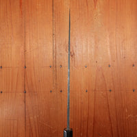 Sakai Kikumori Kikuzuki Kuro 240mm Yanagi Shirogami 2 with Saya