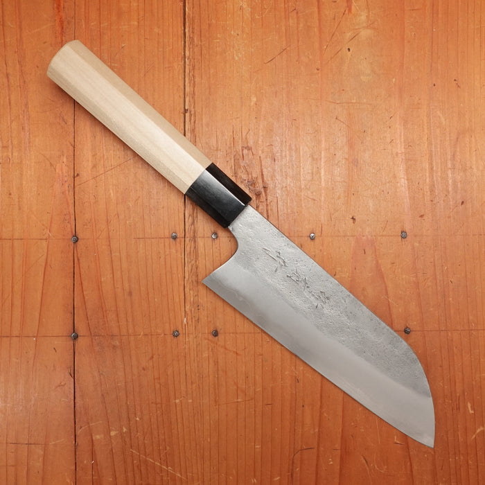 Sakai Kikumori 165mm Santoku Aogami 2 Nashiji