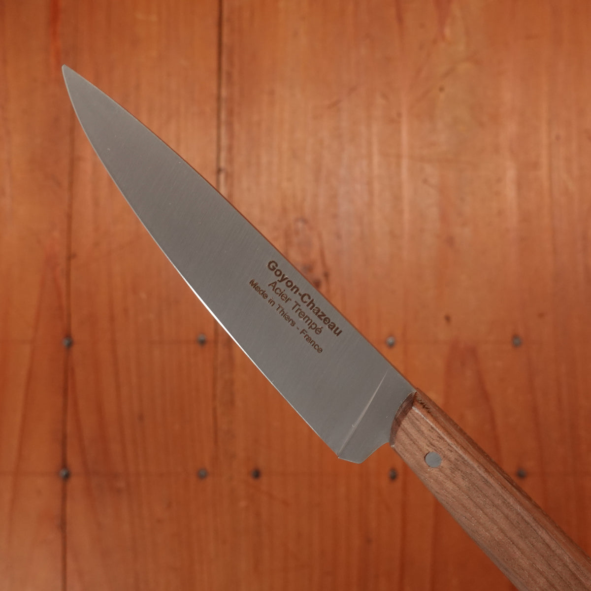 Goyon-Chazeau Le P'tit Tradi Office Knife Stainless Walnut Handle