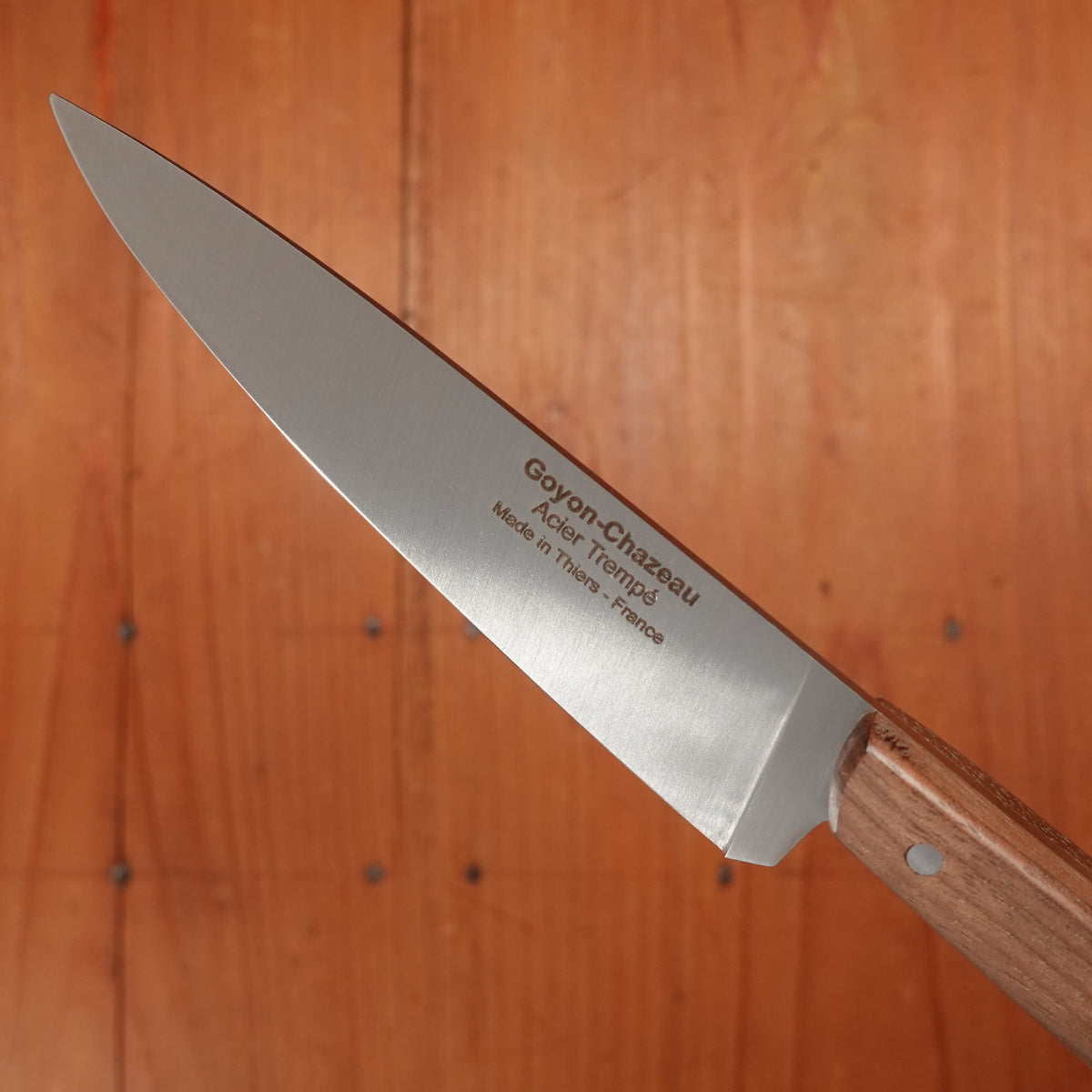 Goyon-Chazeau Le P'tit Tradi Office Knife Stainless Walnut Handle