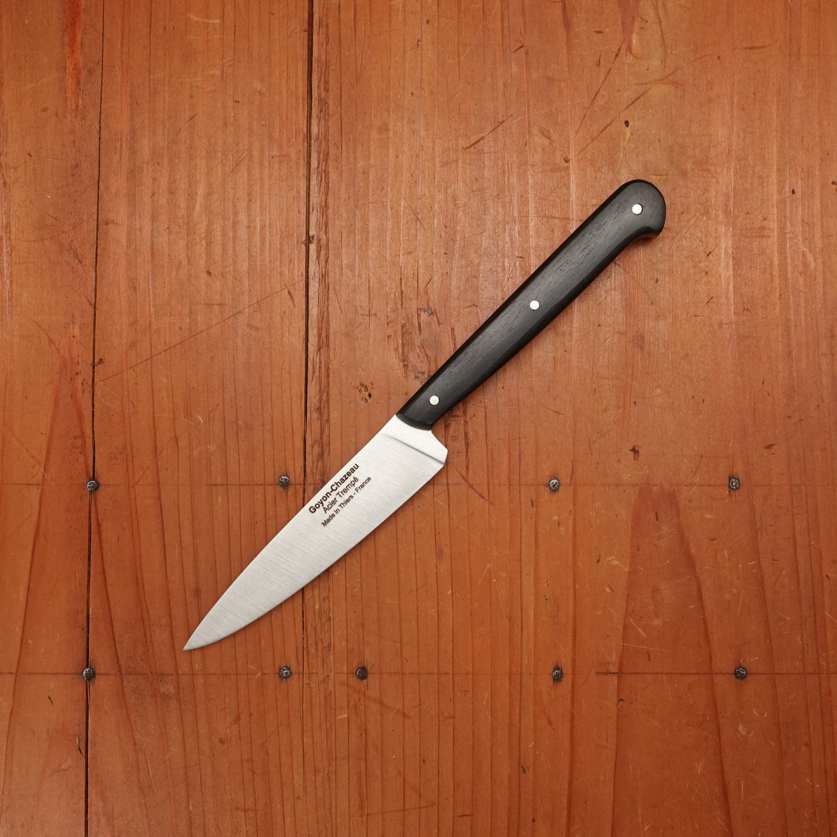 Goyon-Chazeau Le P'tit Tradi Office Knife Stainless Ebony Handle