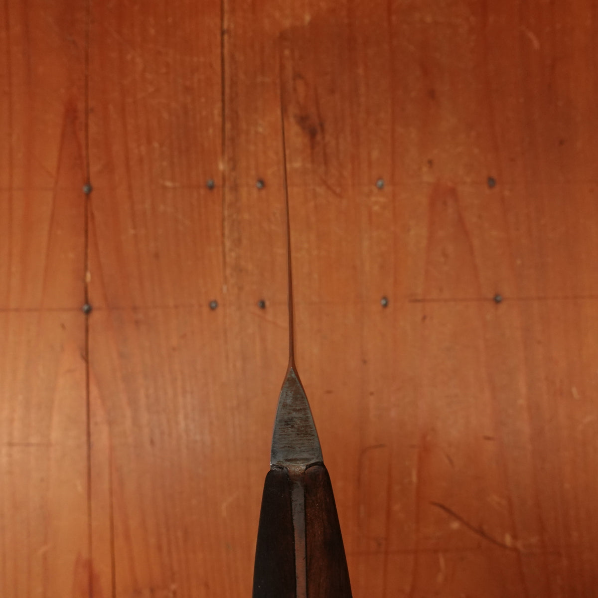 J A Henckels / George & Son 9.25" Chef Knife 102-9" Carbon Steel Solingen 1950s