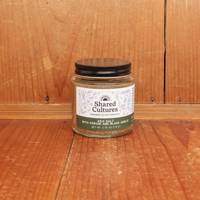Shared Cultures Koji Salt with Porcini and Black Garlic - 2.75oz
