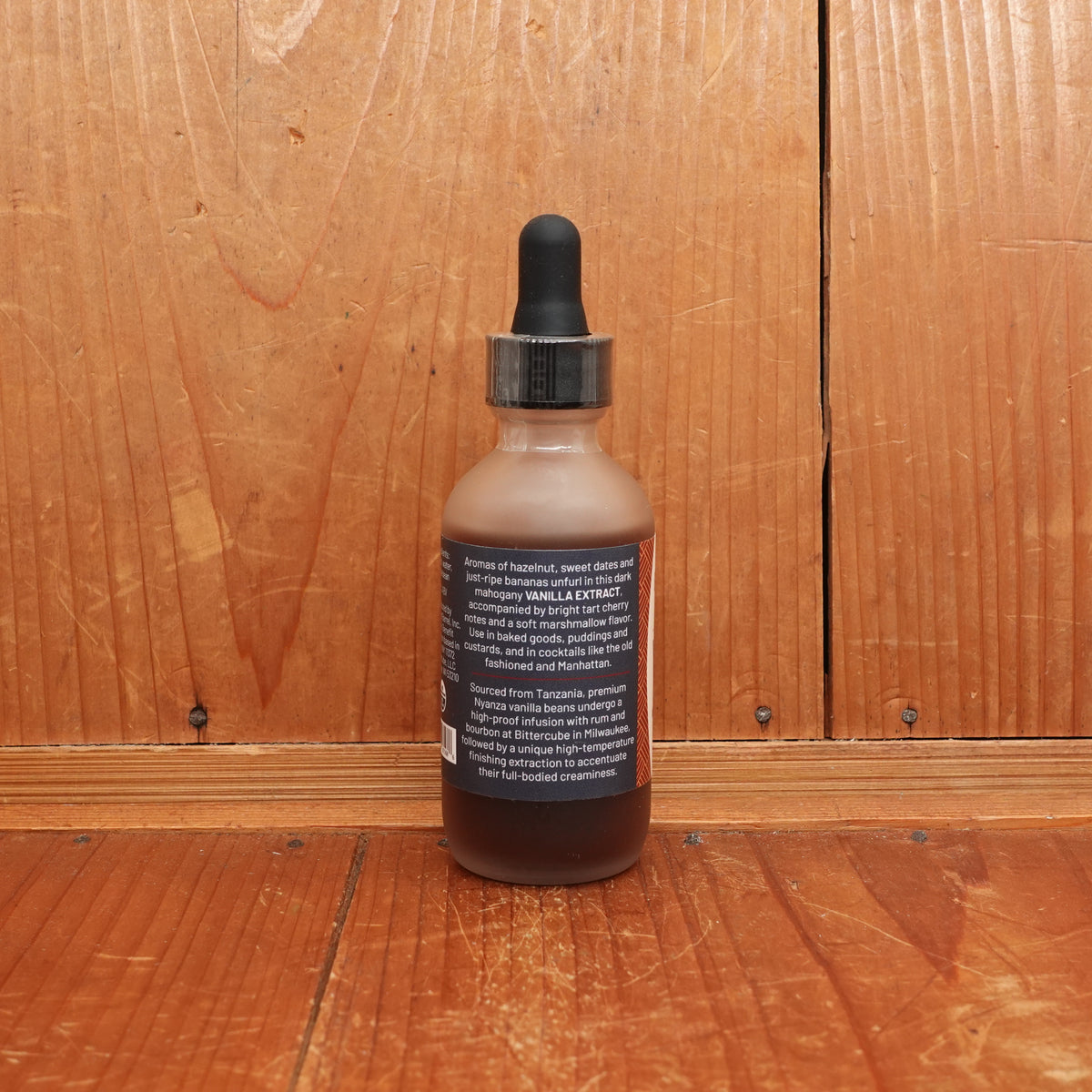 Burlap & Barrel Vanilla Extract with Run & Bourbon - 2floz