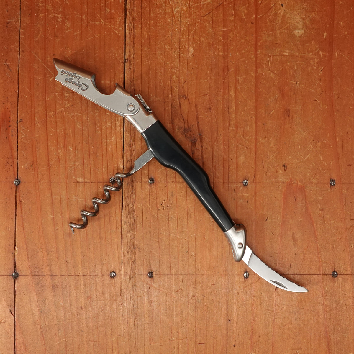 André Verdier Laguiole Cepage Wine Key - Black