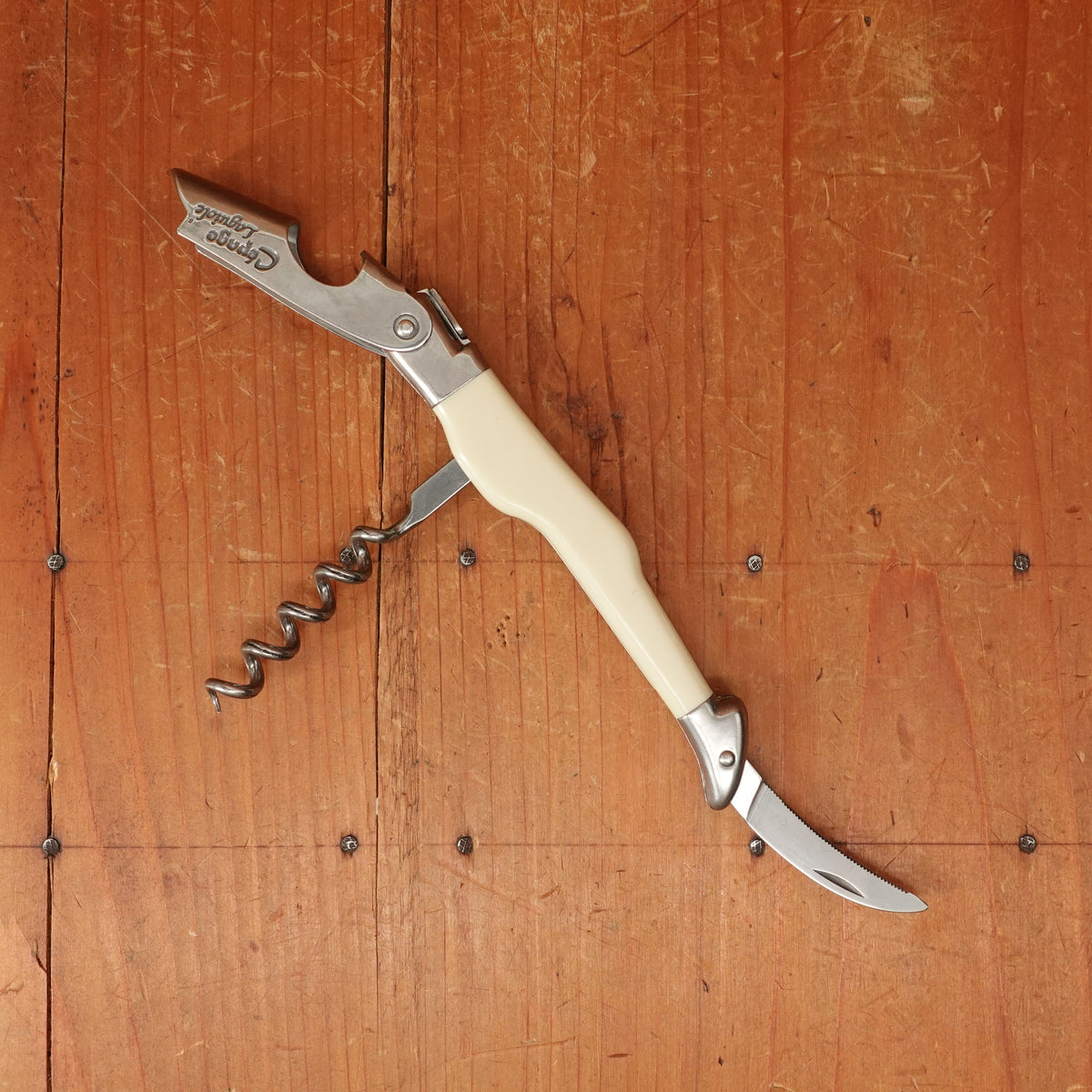 André Verdier Laguiole Cepage Wine Key - Cream