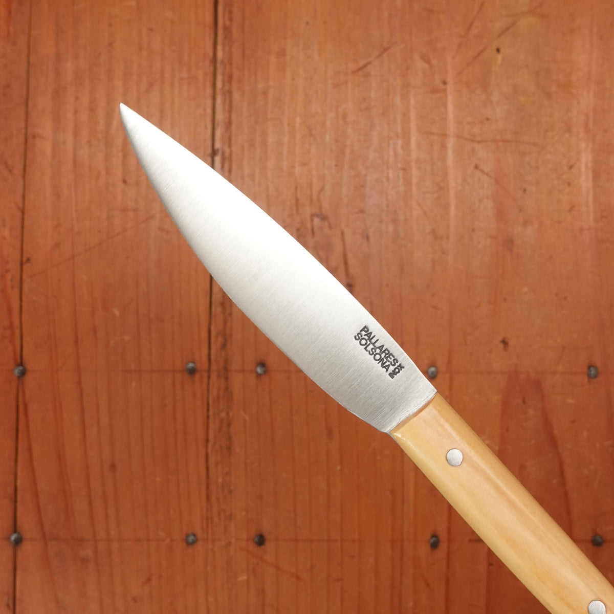 Pallares 3.5" Slim Table Knife Stainless Boxwood