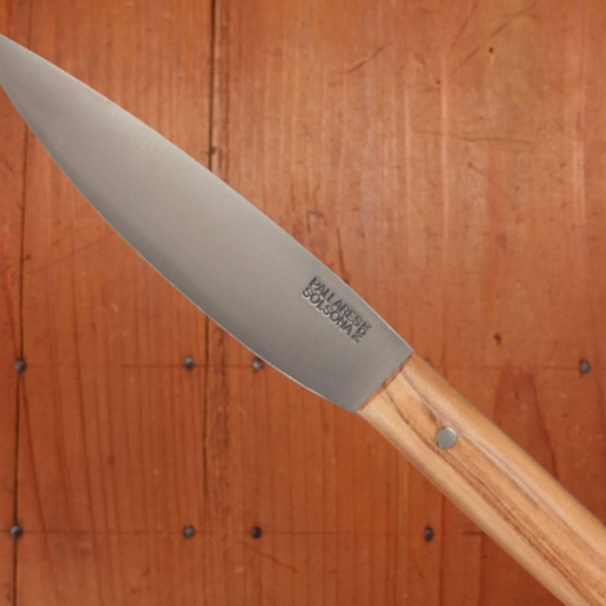 Pallares 3.5" Slim Table Knife Stainless Olive