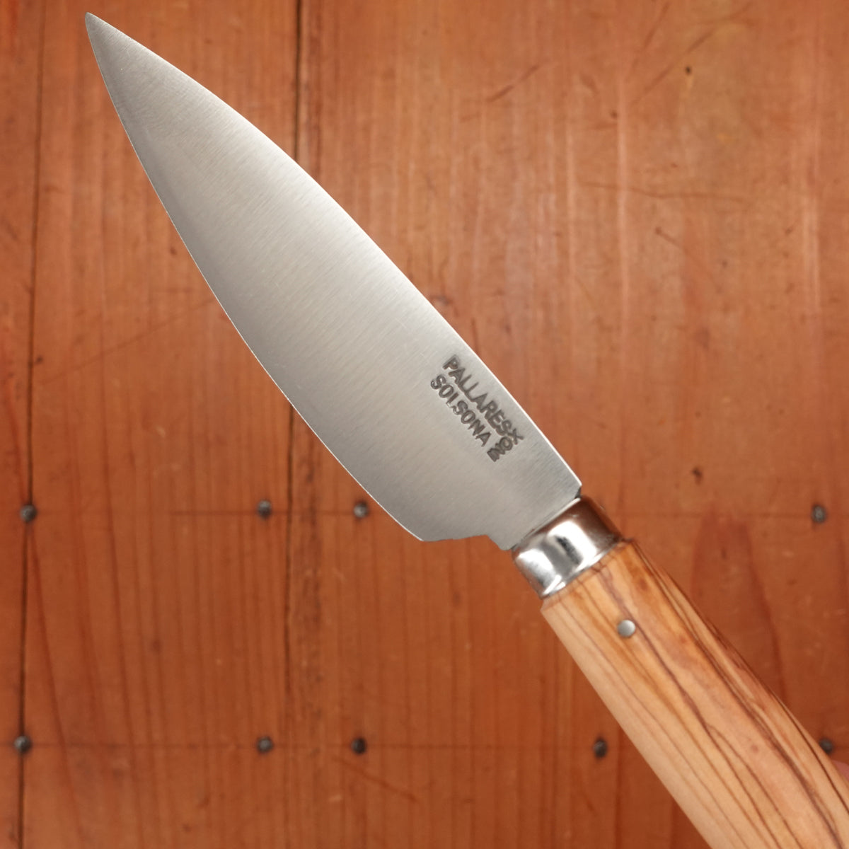 Pallares 3.5" Kitchen Knife Stainless Olive