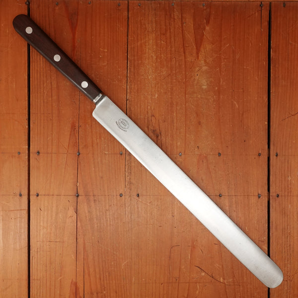 LF&C Blue Diamond 14" Roast Beef Slicer Forged Carbon Steel New Britain Ct 1930s-1965