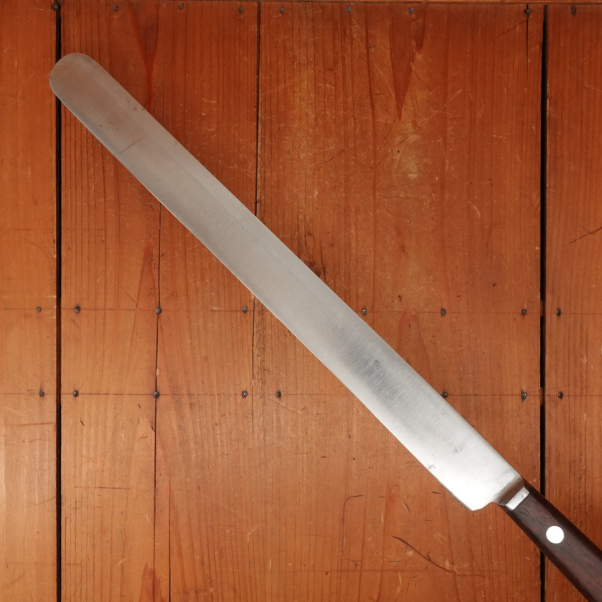 LF&C Blue Diamond 14" Roast Beef Slicer Forged Carbon Steel New Britain Ct 1930s-1965