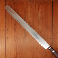 LF&C Blue Diamond 14" Roast Beef Slicer Forged Carbon Steel New Britain Ct 1930s-1965