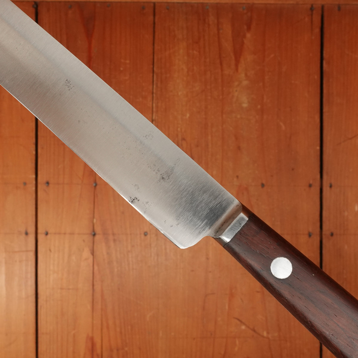 LF&C Blue Diamond 14" Roast Beef Slicer Forged Carbon Steel New Britain Ct 1930s-1965