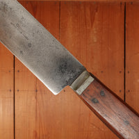 Russell Green River Works 14" Bullnose Hand-Forged Carbon Steel Rosewood Turners Falls 1890s-1920s