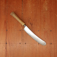 Joseph Brammall Table Knife Shear Steel & Bone Sheffield 1810s-30s