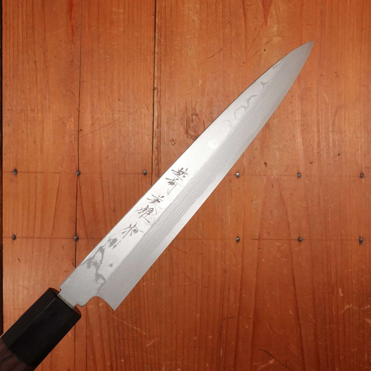 Trade in Kitaoka 240mm Yanagiba Shirogami 1 Damascus