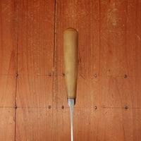 John Wigfall & Co Table Knife Set "Goffed" Carbon Steel & Turned Horn Sheffield 1870s-1880s