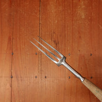 John Wigfall & Co Table Knife Set "Goffed" Carbon Steel & Turned Horn Sheffield 1870s-1880s