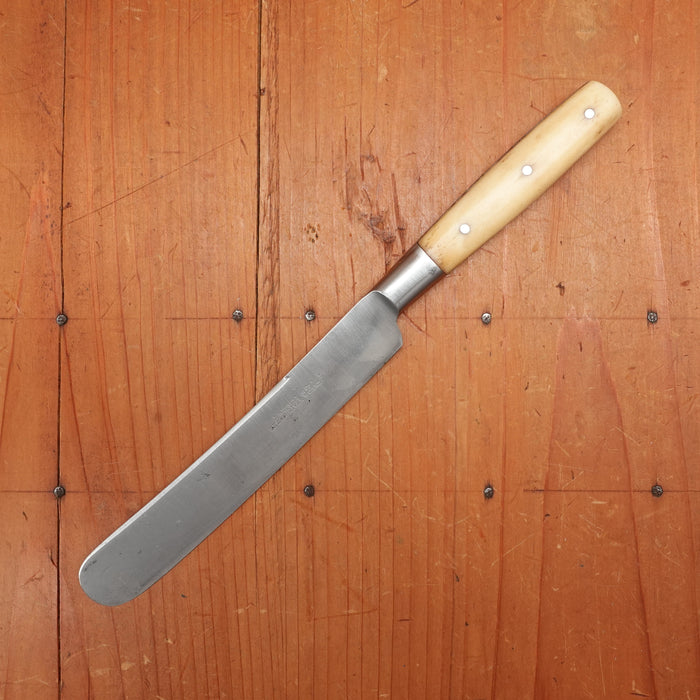 J Russell & Co. Green River Works Table Knife Carbon Steel Integral Bolster 1880s 1900