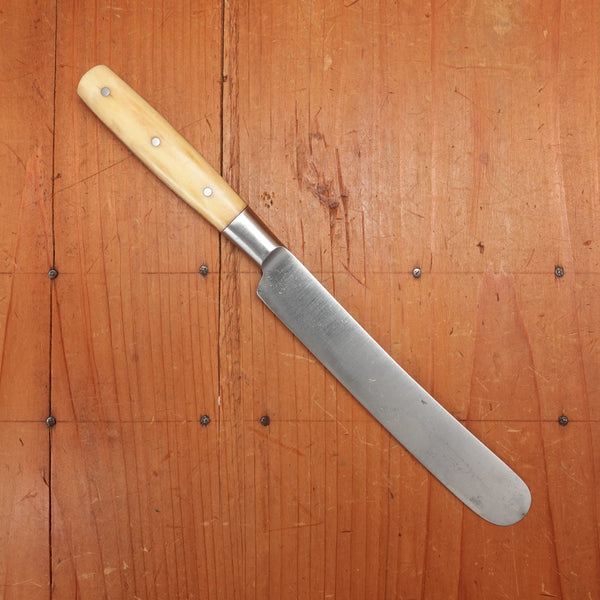 J Russell & Co. Green River Works Table Knife Carbon Steel Integral Bolster 1880s 1900