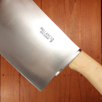 Pallares 7" Butcher Cleaver Stainless Boxwood