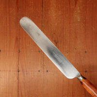 I S Greenberg & Co Table Knife Set "Goffed" Carbon Steel & Stag Sheffield ~1890-1910