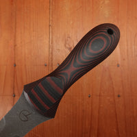 Alma Knife Co. Carolina Shucker N690 Stonewash Red / Black Micarta Handle G10 Spacers