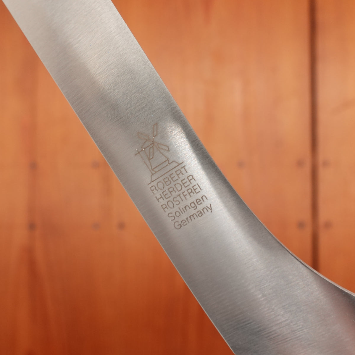 Windmühlenmesser 4" Meisterstück Cheese Knife Stainless Cherry