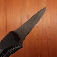 Alma Knife Co. Carolina Shucker N690 Stonewash Black / Grey Micarta Handle