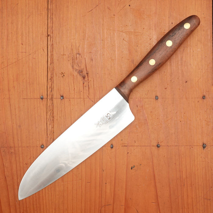 Windmühlenmesser K5 6.75" Santoku Stainless Walnut