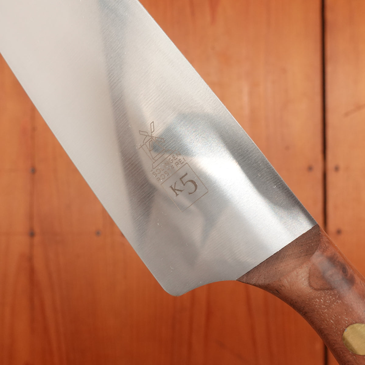 Windmühlenmesser K5 6.75" Santoku Stainless Walnut