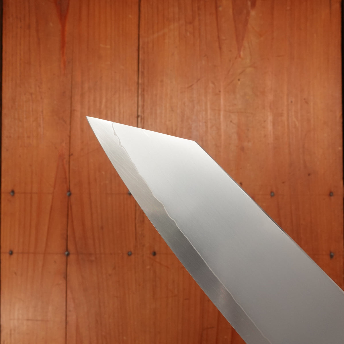 Myojin Naohito 240mm Kiritsuke Gyuto SG2 Stainless Kasumi Teak