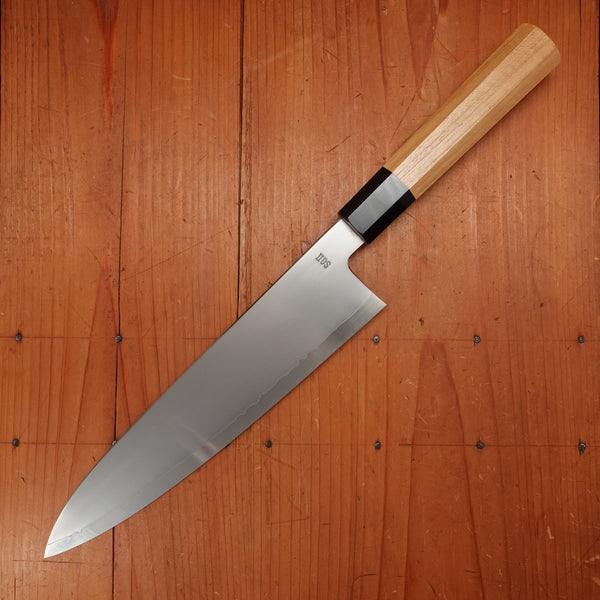 Myojin Naohito 240mm Gyuto SG2 Stainless Kasumi Teak