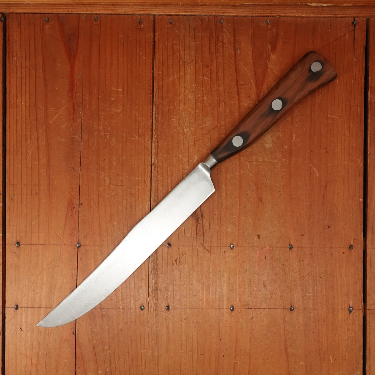 Village Blacksmith Vintage 8.25" Slicer Carbon Watertown, Wisconsin 1920s-30s